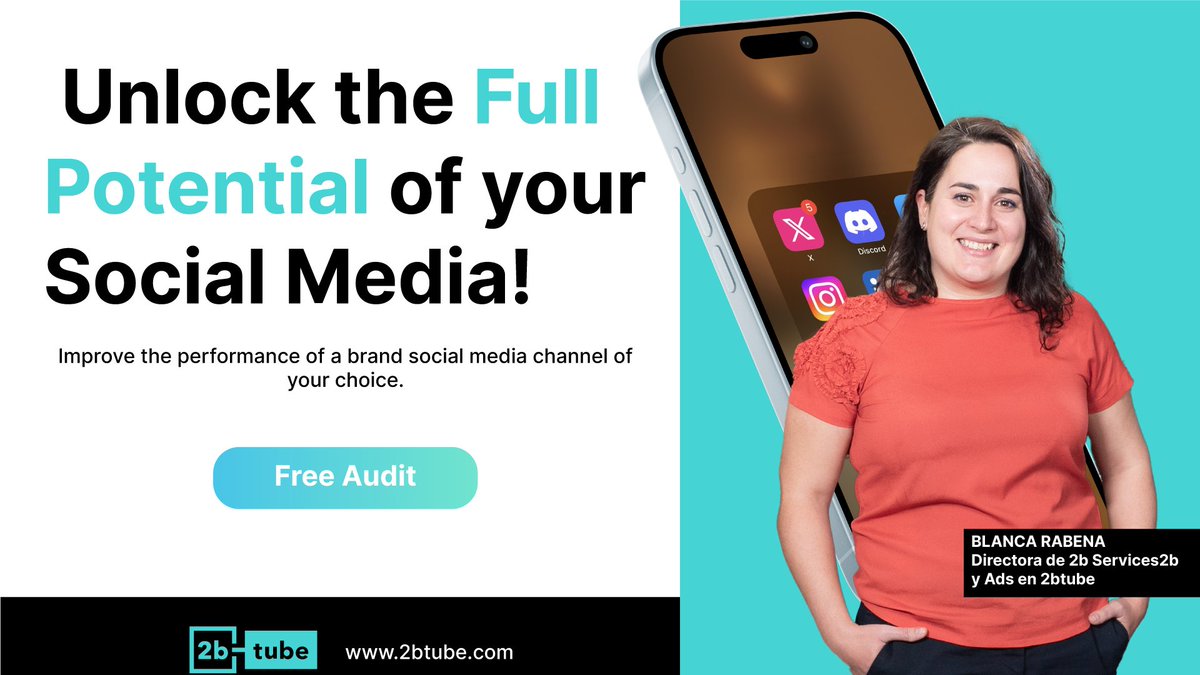 Are your brand #socialmedia not performing as expected 🤔? Get a free social media audit now and start achieving the results you crave 🚀 Sign up at this link 👉🏻 2btube.com/audit/