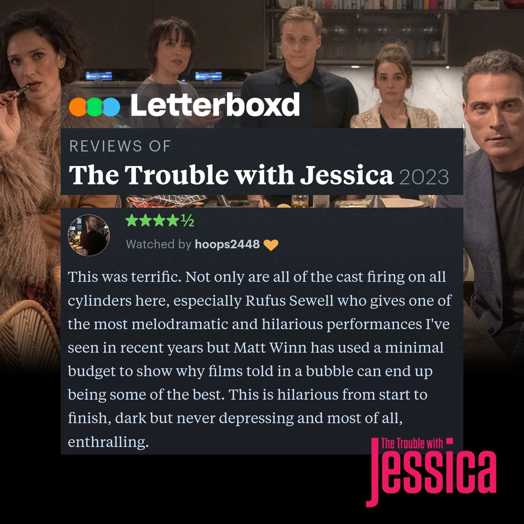 Audiences are raving about #TheTroubleWithJessica 

🍿 In cinemas now!

parklandfilmdistribution.com/movie/the-trou…