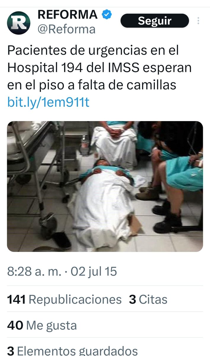 @Rhevolver Pinshe prra soberbia, es del 2015 pdj0🤡 Al menos exhibes el escabroso tema de la salud con gobiernos anteriores.