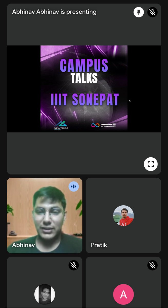 CSonepat21802's tweet photo. ICP’s online session provided an engaging and insightful exploration into Web3 and blockchain. The session fostered a dynamic discussion on the future of blockchain, offering attendees a unique opportunity to deepen their understanding.
#icphubs #web3 #blockchain #iiitsonepat https://t.co/gORipjqkdD