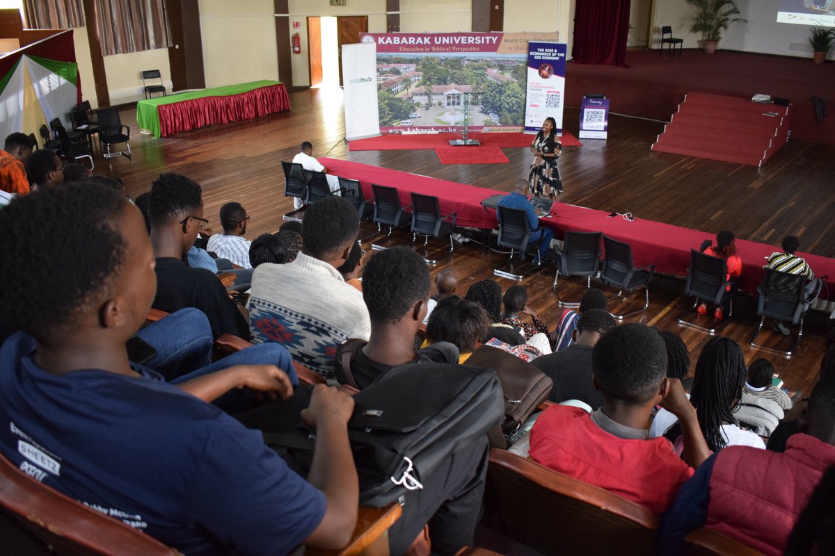 📢Over the weekend we hosted an insightful session on the Gig Economy at @KabarakUniv with @DTC_Kenya & #GigEconomy, a project implemented by @giz_gmbh with the objectives of advocating policies in the rise & economics of the Gig Economy Huge thanks to our speakers.