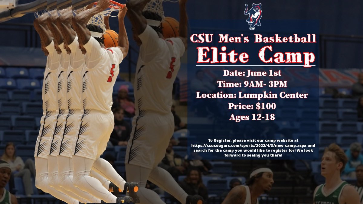 Columbus State Elite Camp Saturday June 1st columbus.augusoft.net/index.cfm?meth…