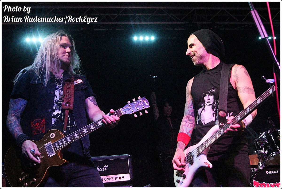 TRIXTER Steve Brown and Pj Farley at Debonair Music Hall in NJ