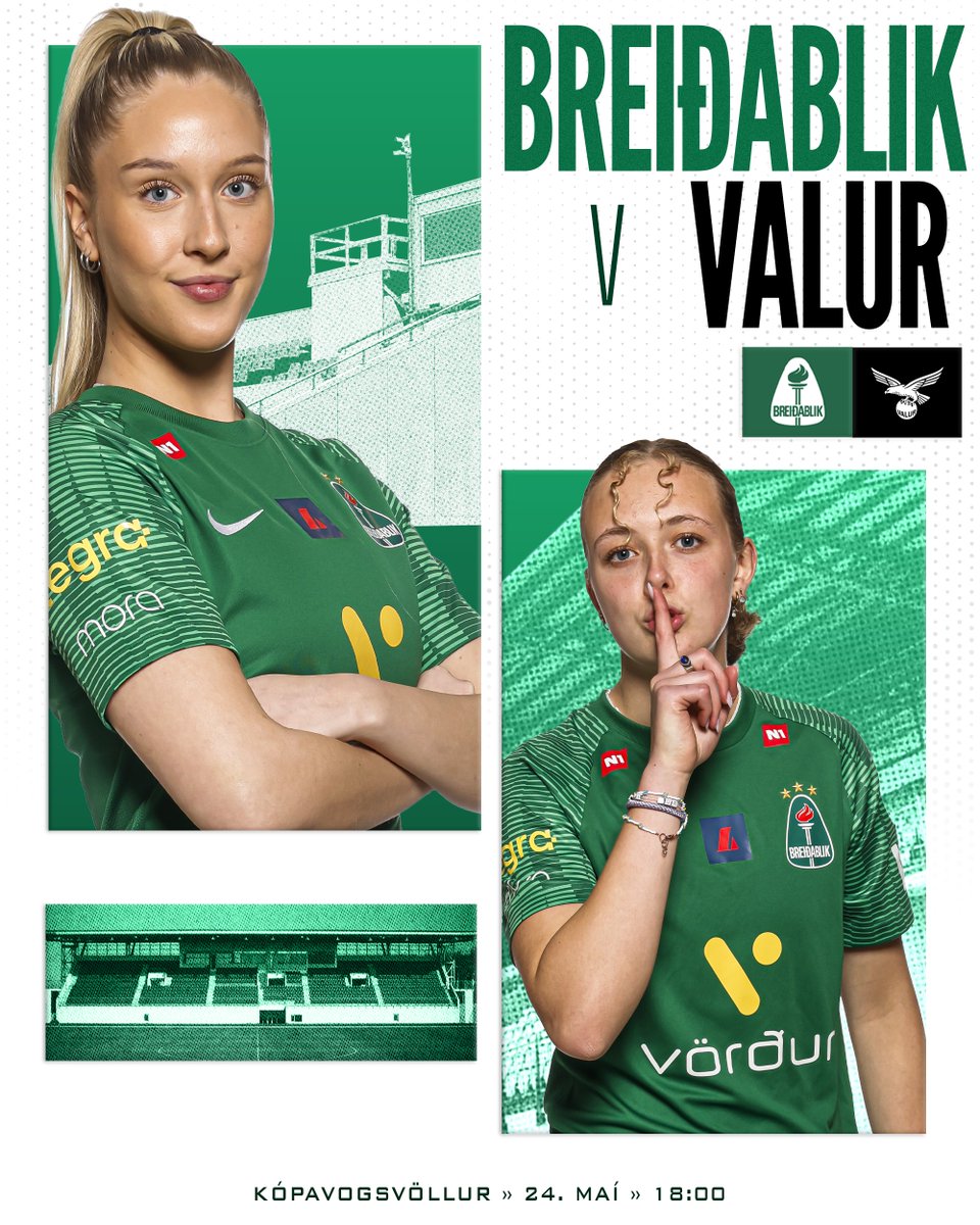 Eftir magnaðan sigur í bikarnum fer næsti leikur hjá stelpunum fram á föstudaginn kl 18:00 á Kópavogsvelli og það verður nóg um að vera fyrir leik.

Markmiðið er einfalt, fylla stúkuna af Blikum og styðja stelpurnar til sigurs👏🍀

Miðar hér: stubb.is/events/bGrOwo