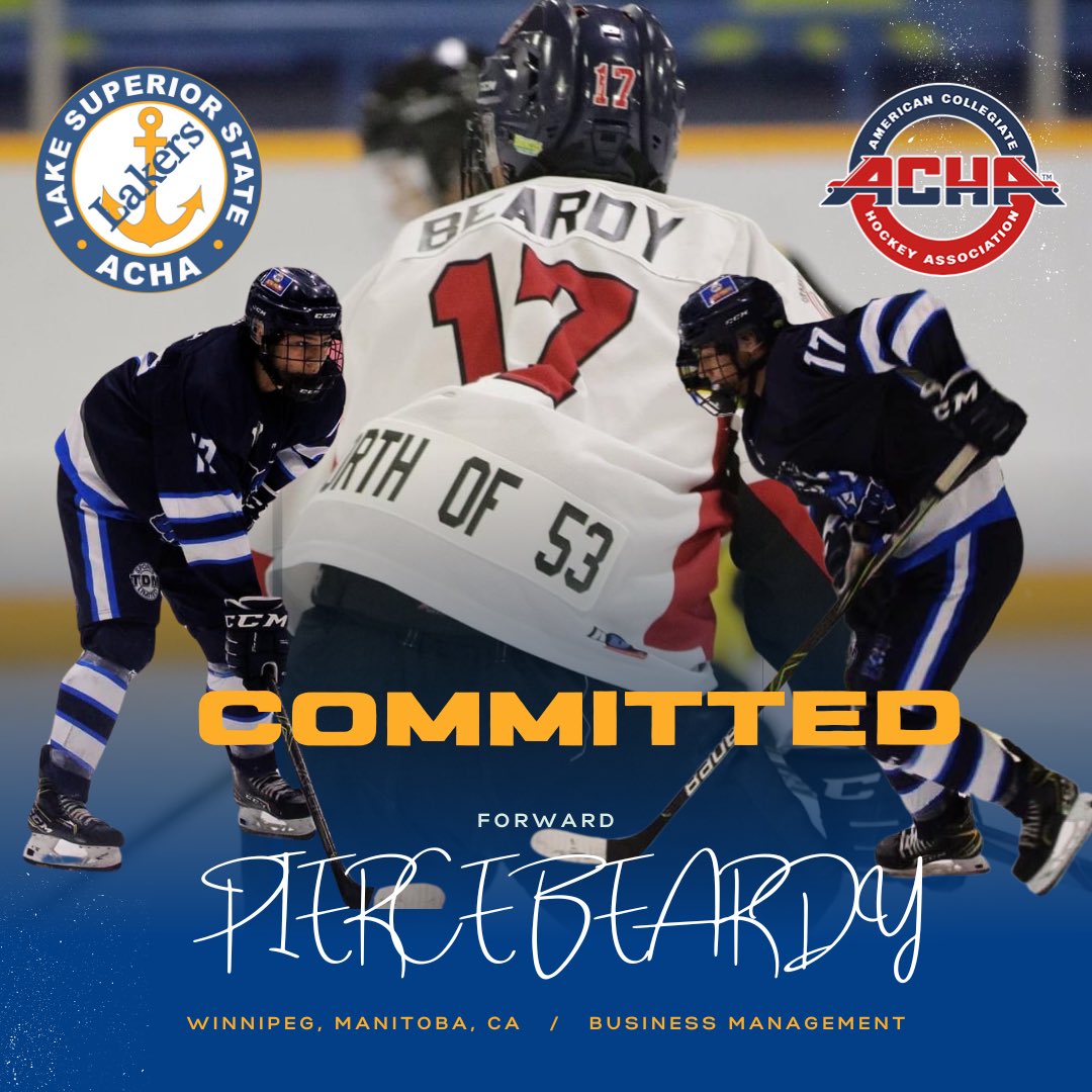 Commitment Alert: Pierce will add to the depth of our roster. His hard work and effort is something we look forward to seeing both on the ice and in the classroom!