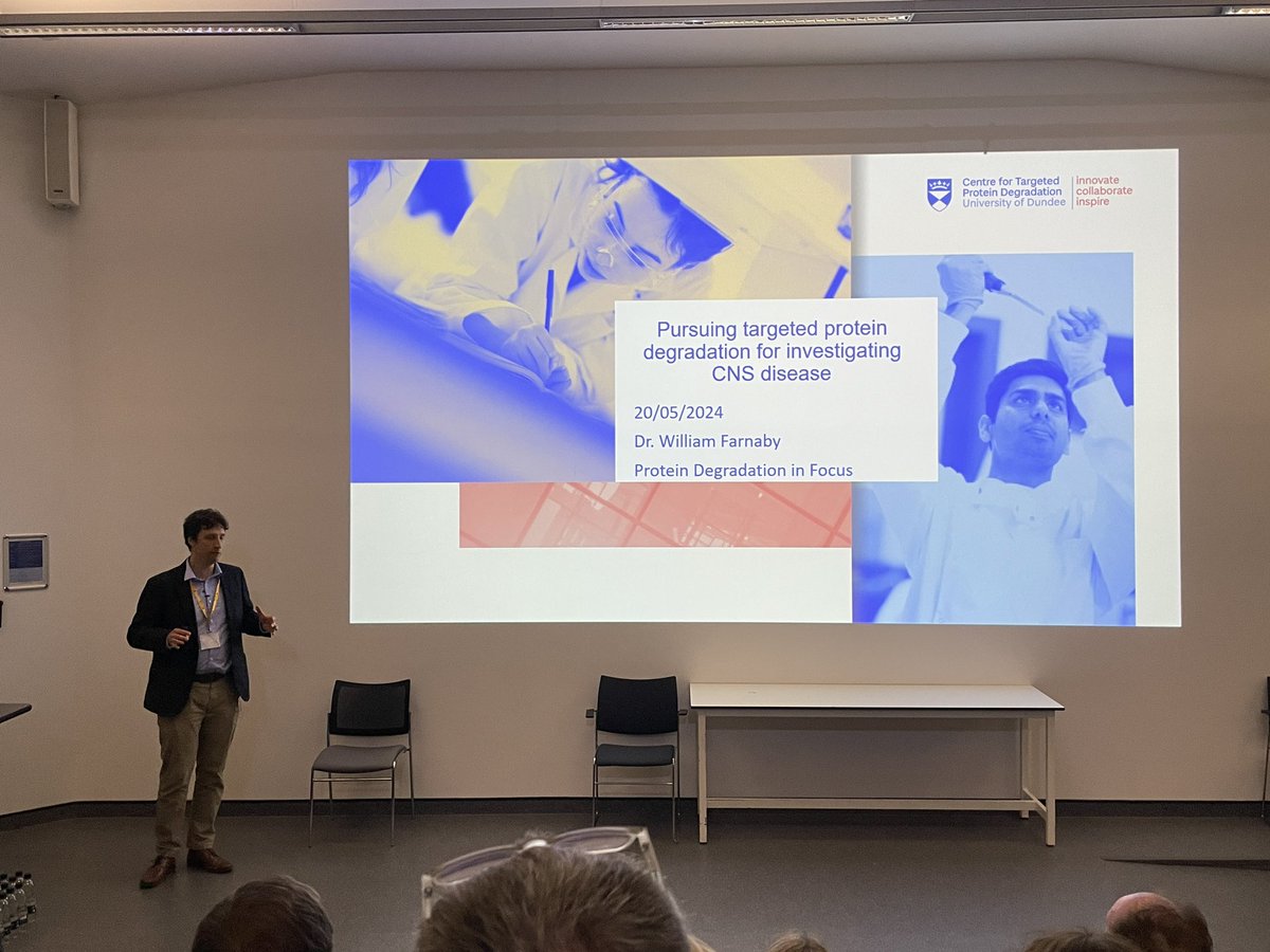 Farnaby Group (@farnabylab) on Twitter photo <a href="/farnaby84/">Will Farnaby</a> is giving a talk on one our cool projects! <a href="/UoDLifeSciences/">UoD Life Sciences</a> <a href="/UoDCeTPD/">Centre for Targeted Protein Degradation</a> #TPDFocus <a href="/farnaby84/">Will Farnaby</a> is giving a talk on one our cool projects! <a href="/UoDLifeSciences/">UoD Life Sciences</a> <a href="/UoDCeTPD/">Centre for Targeted Protein Degradation</a> #TPDFocus