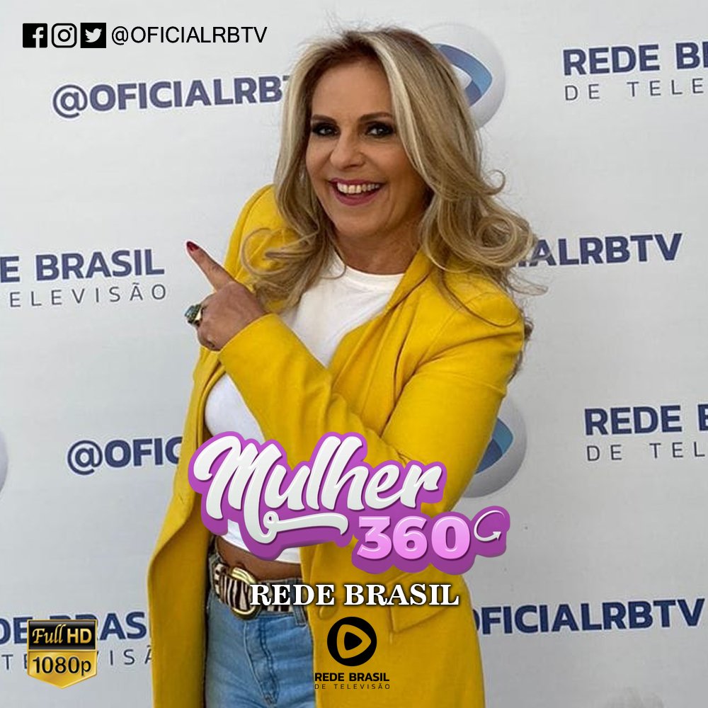 Mulher 360! Com a apresentadora Celeste Zeminian! Não perca, hoje a partir de 13h30! Acompanhe pelo App RBPLAY e também pelo site: rbtv.com.br #RedeBrasilDeTelevisão #OficialRBTV #Mulher360 #CelesteZeminian