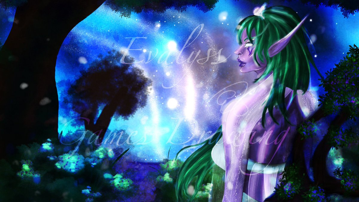 EvalyssGames's tweet photo. Bonjour à tous ! Voici mon premier dessin de 2024 😊. Fan art #warcraftfanart #worldofwarcraft #tyrandewhisperwind #tyrande #drawing #draw #fanart #digitalart #procreate #warcraft #worldofwarcraftart https://t.co/ENyLtjjJMV