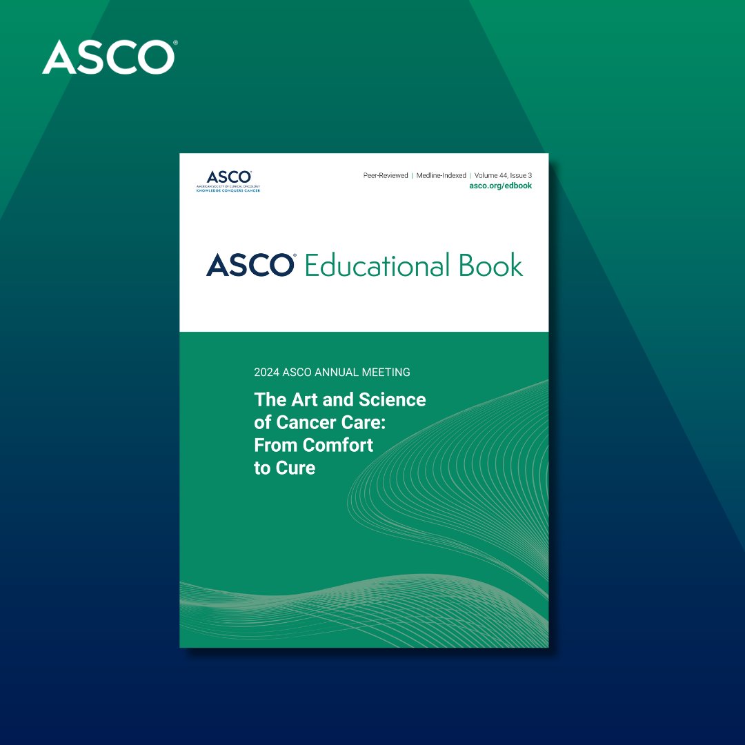 ASCO's tweet photo. Prepare for #ASCO24 with articles from the ASCO Educational Book. New content now available! ➡️ https://t.co/OmXkj9rbeA

#ASCOEdBook https://t.co/feRTQ7vvNr