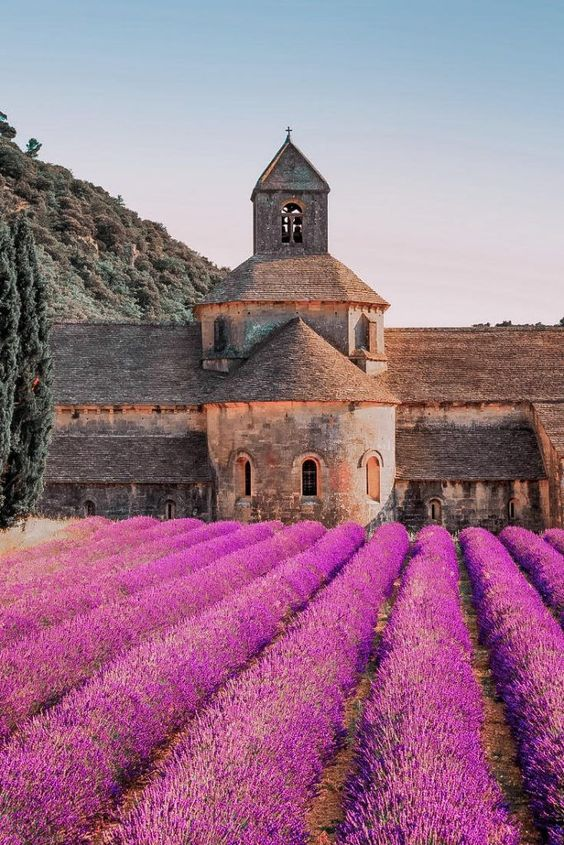 Abbaye Notre-Dame de Sénanque , Provence, France.