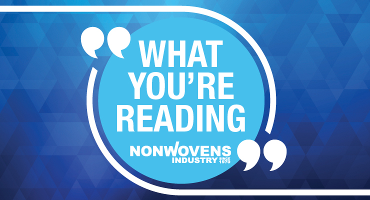 Catch up on the most-viewed #nonwovens industry news from last week: hubs.li/Q02xKTcL0