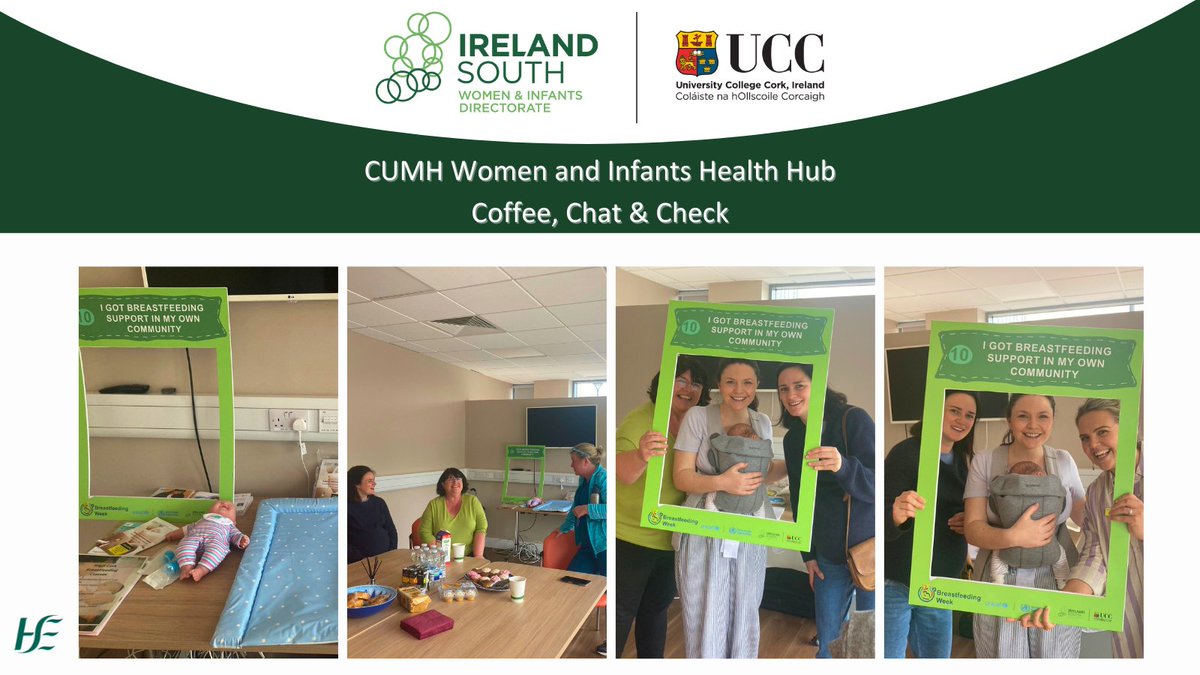 We had a fantastic time meeting everyone at our Women &amp; Infants Health Hub 'Birth to Six Weeks' in Clonakilty Primary Care Centre on Friday for a coffee chat &amp; check. We can't wait for the next one #CUMH #Clonakilty