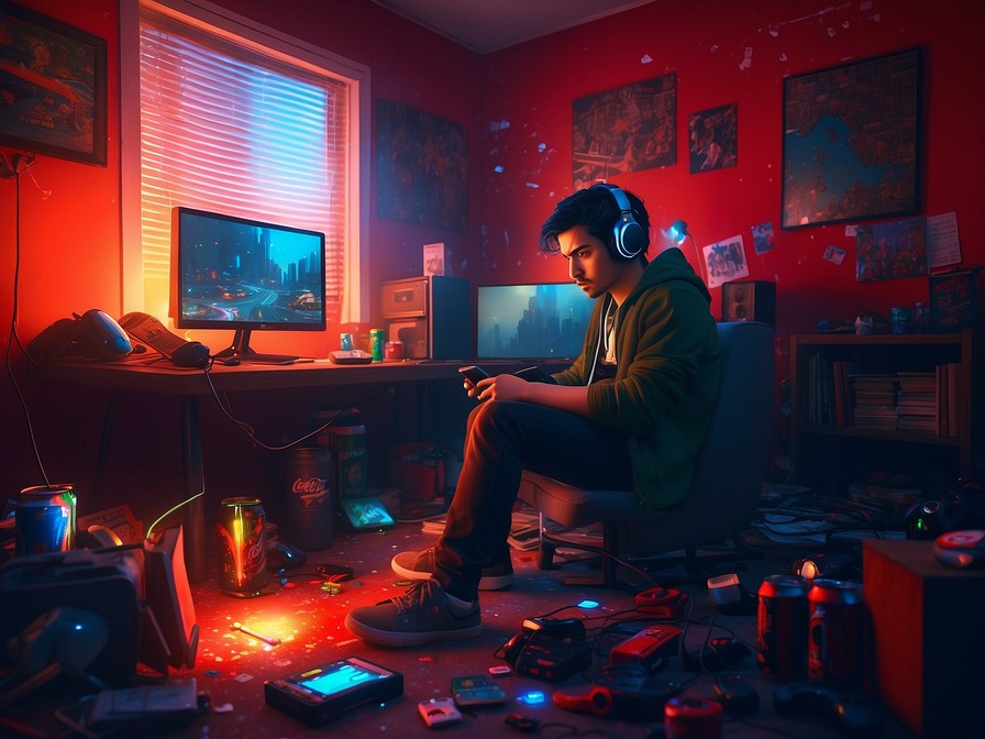 Check my story on <a href="/StoryChain_ai/">StoryChain</a>:

The story of Don who wanted to get rich quick:

Don sat in his small apartment, staring at the computer screen. He had been playing his favorite PC game for hours, completely absorbed in the virtual...
storychain.ai/stories/16332