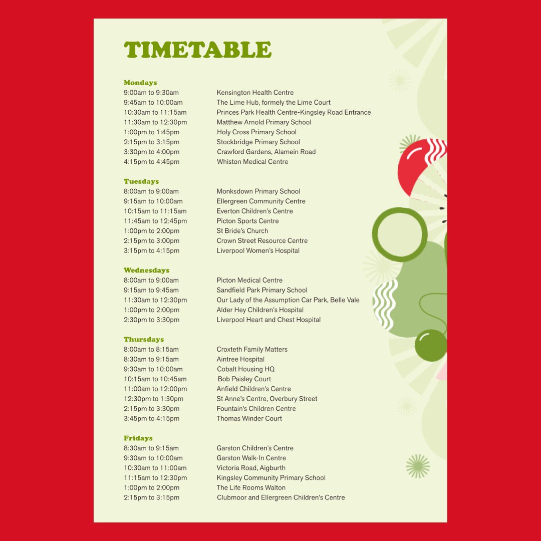 TheRealShowLiv's tweet photo. Do you or someone you know find it challenging to access fresh fruits and vegetables?  Feeding Liverpool is dedicated to bridging this gap by partnering with Queen of Greens Mobile Green Grocer, making it easier for our community to enjoy nutritious produce.  
@feedinglpool https://t.co/QtTPlVX8Tz