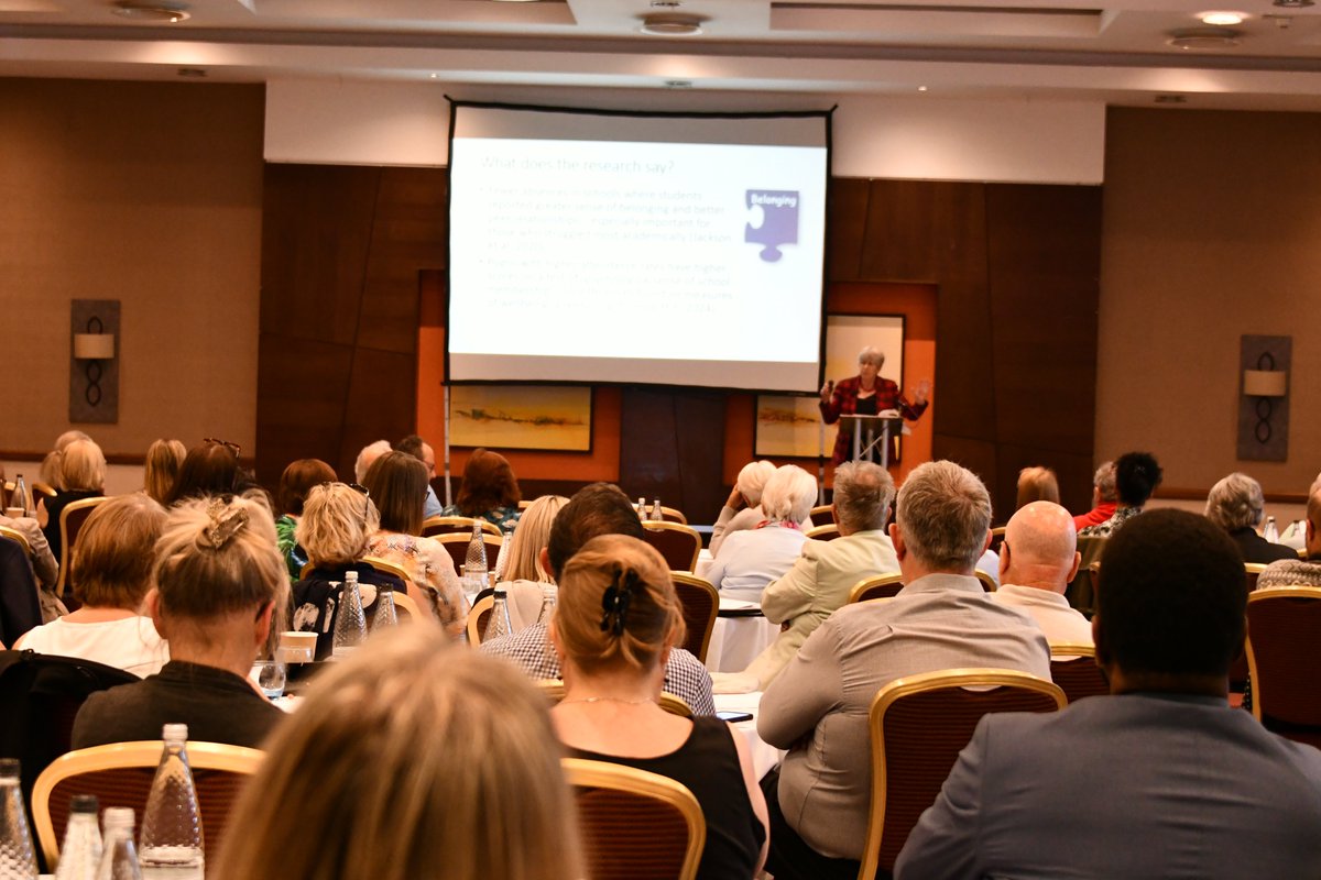 After an insightful day at our packed out #GovernanceConference,@JeanGrossCBE is closing the show with a keynote speech on the crisis of #attendance in schools nationally. Jean will be offering practical solutions for governors to take back to their school! 🎙️ #TEPEvents