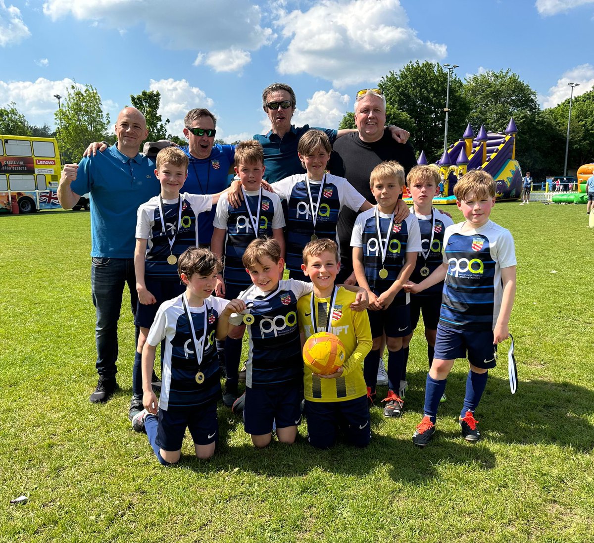 HarpendenColts's tweet image. More from the weekend…

The U10s Panthers made it to finals day and narrowly lost 3-2 on penalties to Chesham warriors 😩

Well done to all the boys who gave their all in the heat.

#ColtsCommunity