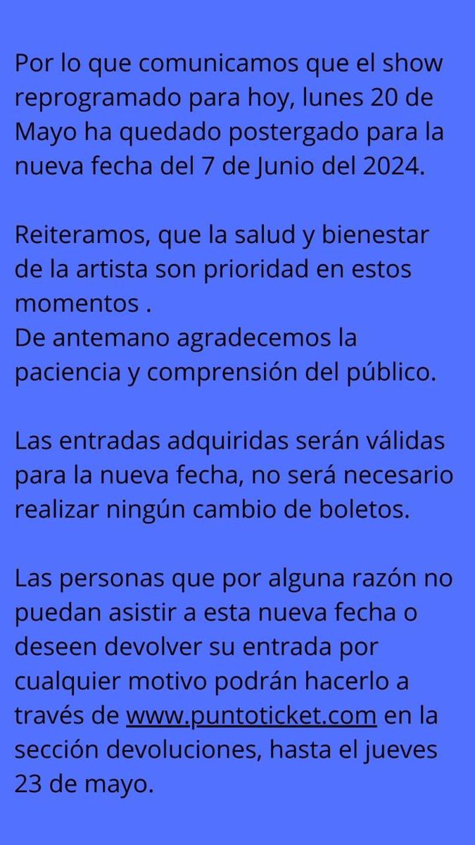 e4uplus's tweet photo. Comunicado @ANAGABRIELRL https://t.co/cEzKIdYs75