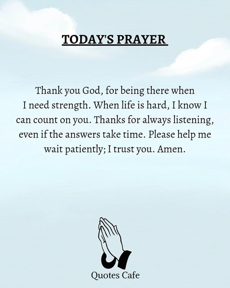 A prayer for today … 🙏✝️👇