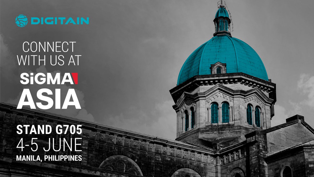 Digitain is heading to Philippines, Manila for the SiGMA Asia Summit on June 4-5. 🌟

The event promises to be just great!

📍Don't miss it, come join us at Stand G705 to explore the future of iGaming in Asia and find some new ways to level up your business to a whole new