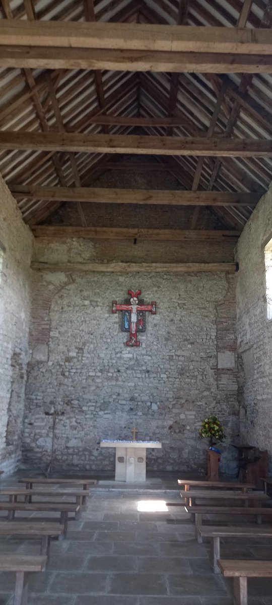 Out on the Dengie today. Saltmarsh, Chenier ridges, a 700 strong Oystercatcher roost and the oldest church (652) in the UK. Wild, open landscape.