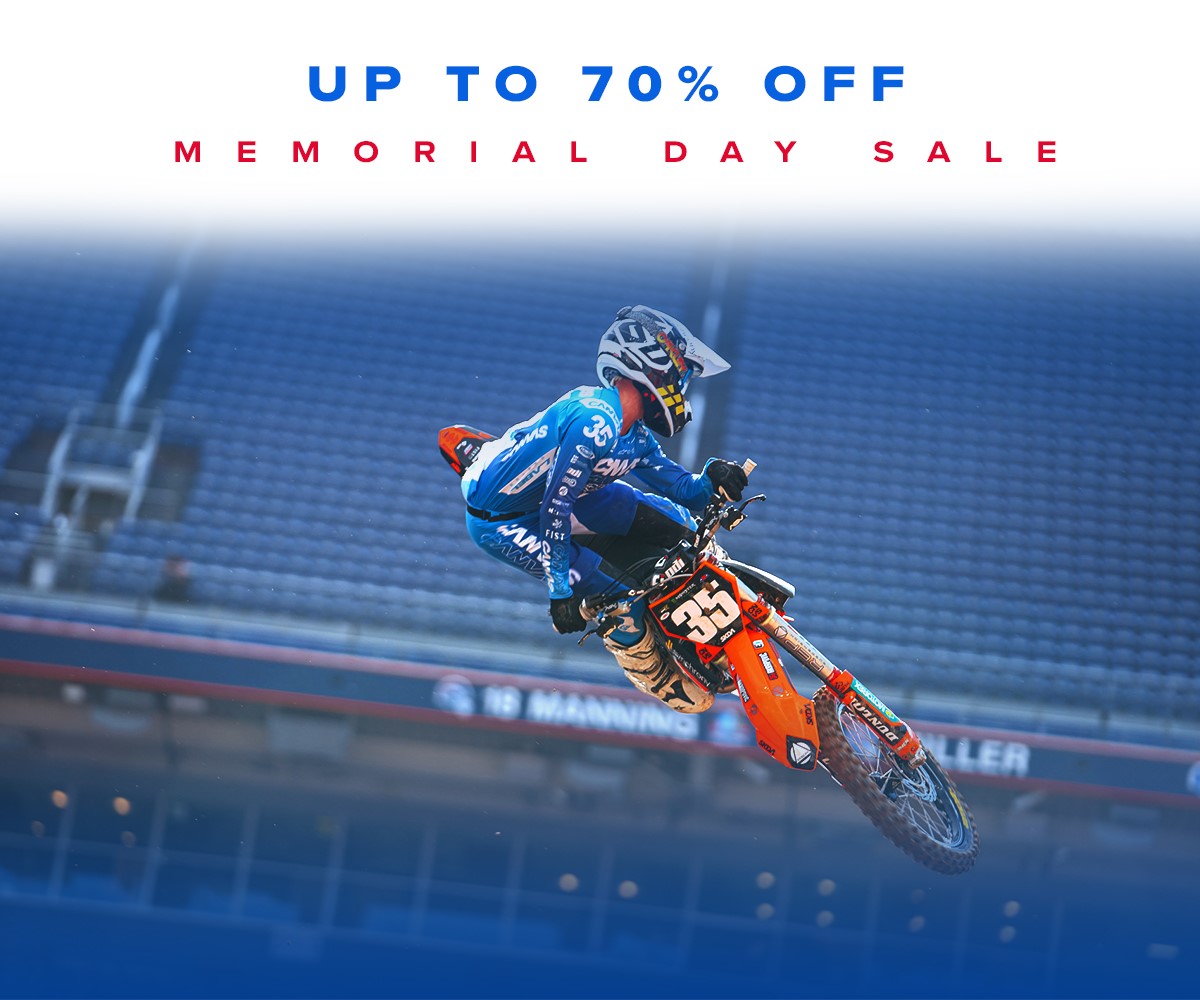 🚨 Massive Mid-Year Sale Alert! Starting tomorrow, Tuesday, May 21st, enjoy a week-long Memorial Day Sale on EVS-Sports.com with select products at 35% to 70% off! 🏍️ Don't miss out—sale ends Monday, May 27th. *USA Only 🇺🇸 #MemorialDay