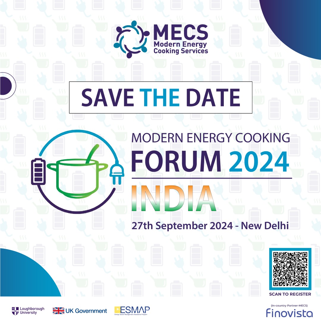 Registration is now open to join us at the 3rd Annual Modern Energy Cooking Forum, New Delhi on 27 Sept 2024. Engage with experts, network, & ignite innovation for electric cooking. More details & register now: mecs.org.uk/registration-o… #eCooking #India #CleanCooking #renewables