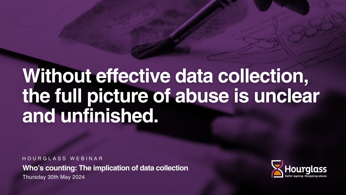 Without effective data collection, the true extent of the abuse of older people remains unclear, affecting everything from implementing policies, responses and support. Book your place onto our next webinar to learn more eventbrite.com/e/whos-countin…