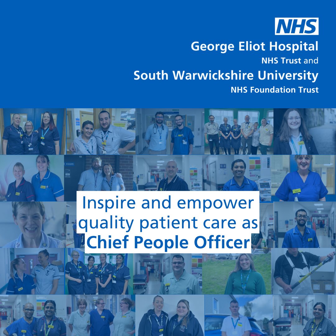 We’ve got some fantastic people in our Trusts. We’re looking for a kind, compassionate and inclusive Chief People Officer who can inspire and empower them to be the best they can be in giving great care to patients. Find out more: bit.ly/3JXglSF #InternationalHRDay