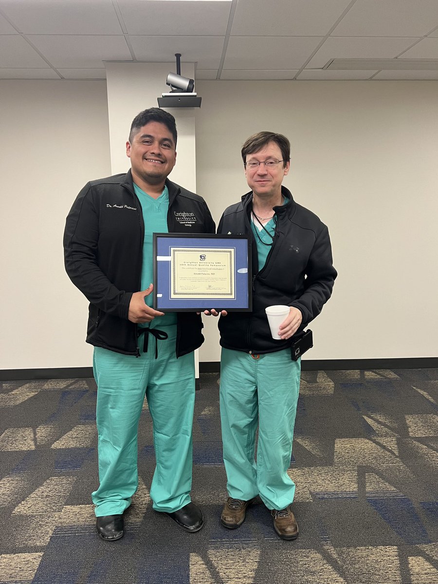 QI dream team <a href="/FeloneyMichael/">Michael Feloney</a> <a href="/LHubbleMD/">Lester Hubble</a> <a href="/CreightonUro/">Creighton Urology</a>