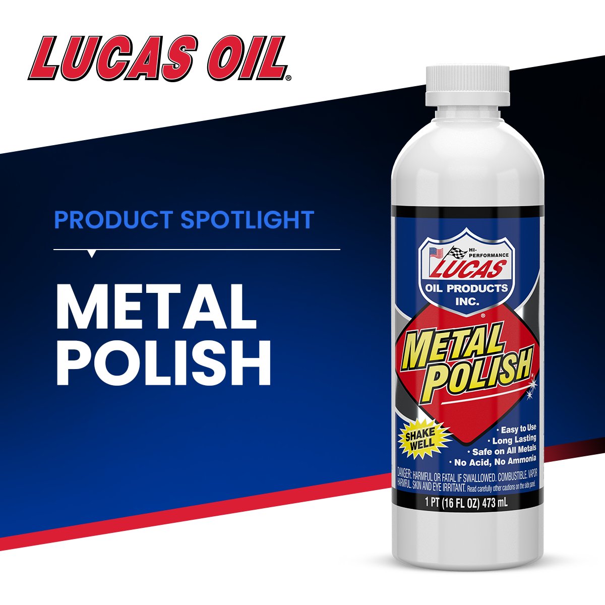 🤩 Nothing beats the look of freshly polished chrome, stainless steel, silver, brass, gold, you name it! ✨ 🛡️ Cleans, polishes, AND gives added protection for a long-lasting finish! 🔗 Find a retailer ➡️ lucasoil.com/where-to-buy/ #LucasWorks #Polish #Chrome #Silver #Shiny #DIY