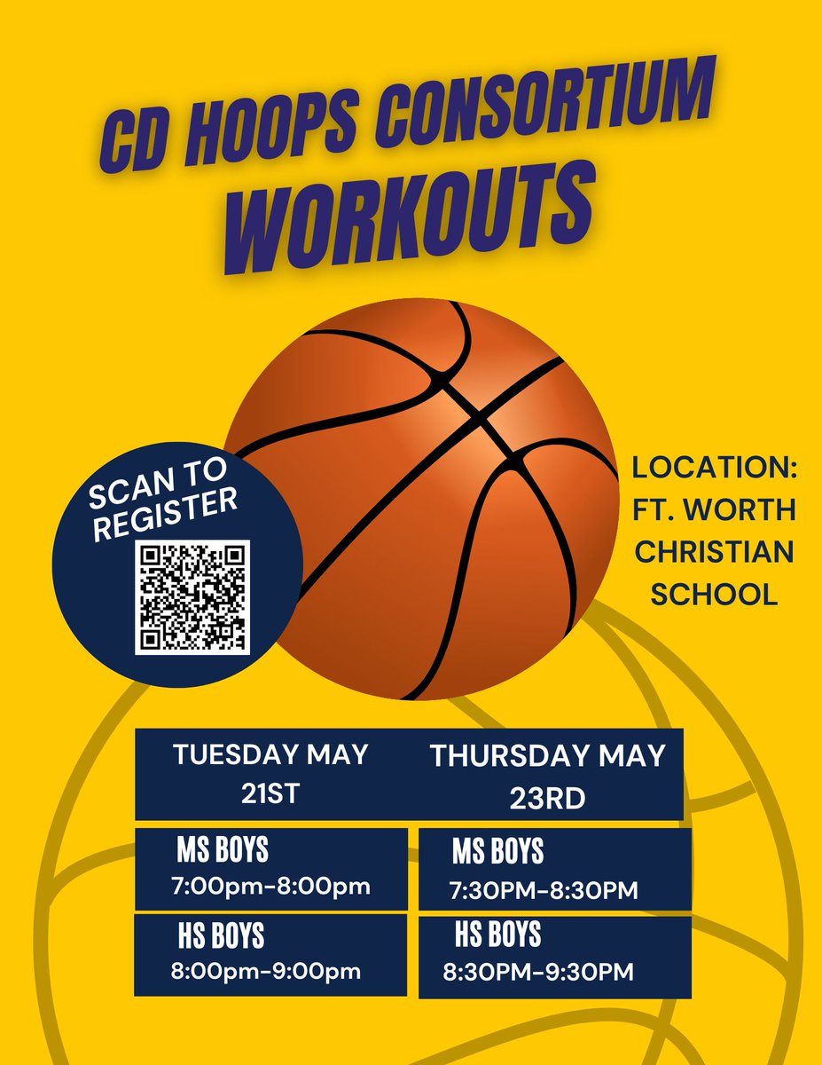 CDHoopsConsort's tweet photo. 🚨UPDATE🚨

Looking forward to seeing you there! #PushNeverPull 🏀🏀

🚨UPDATE🚨 https://t.co/uErfRoZgoA