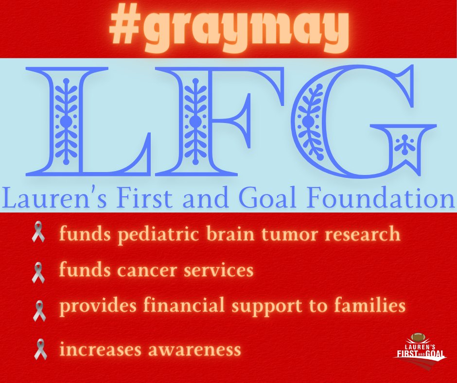 It's what we do... during #graymay and all year long! Join us! lfgf.org