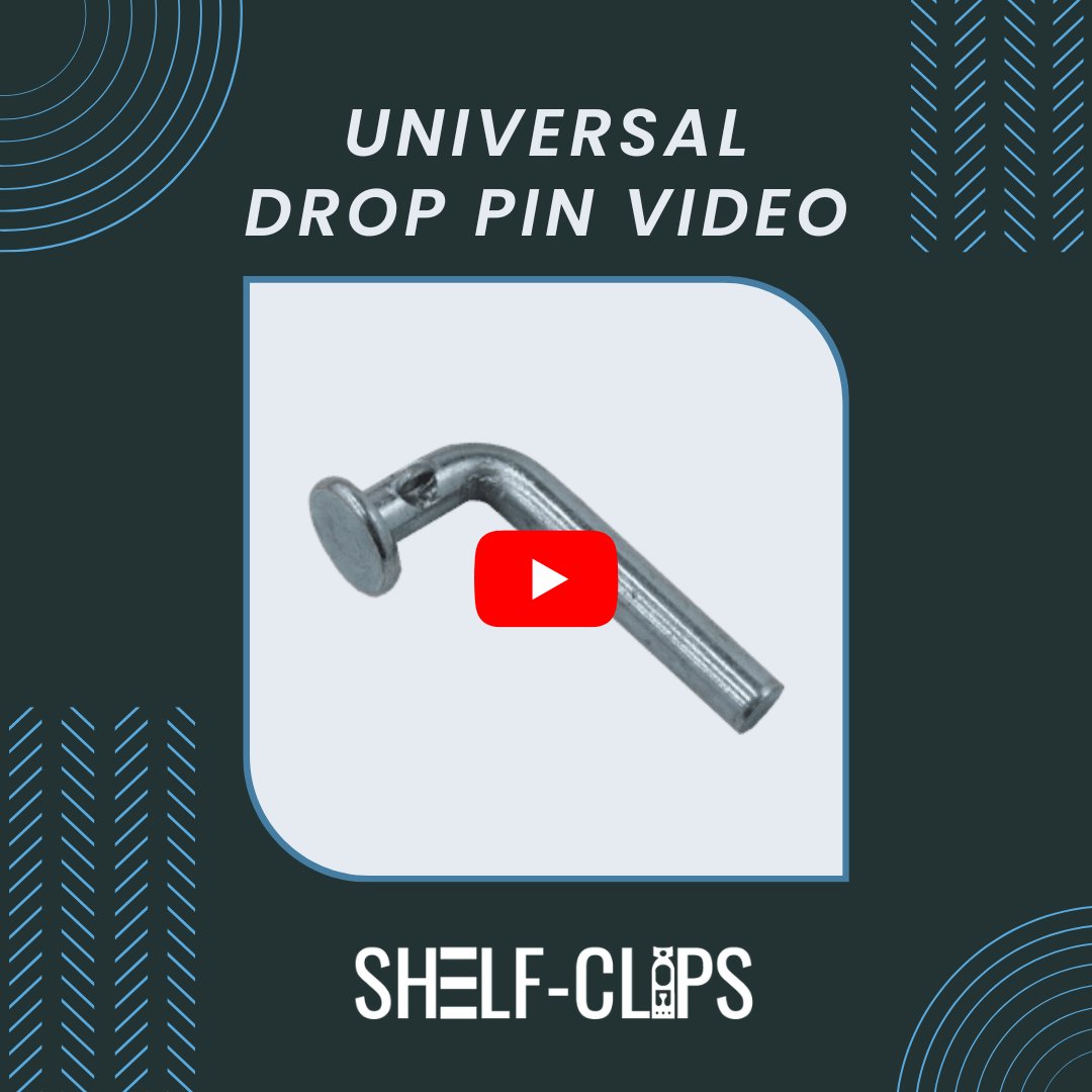 Dive into our Shelf-Clips YouTube video showcasing the effortless installation and unbeatable safety of our Universal Drop Pin Safety Clip. Discover peace of mind with just a drop! 🔒
youtube.com/watch?v=wz9Zyh…

 #ShelfClips #SafetyFirst #EasyInstallation