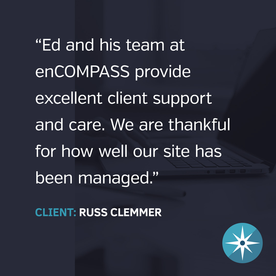 This just in - Ed said he wants to help you too! #greatworkthatmakesadifference #encompass #advertisingagency #digitalmarketing