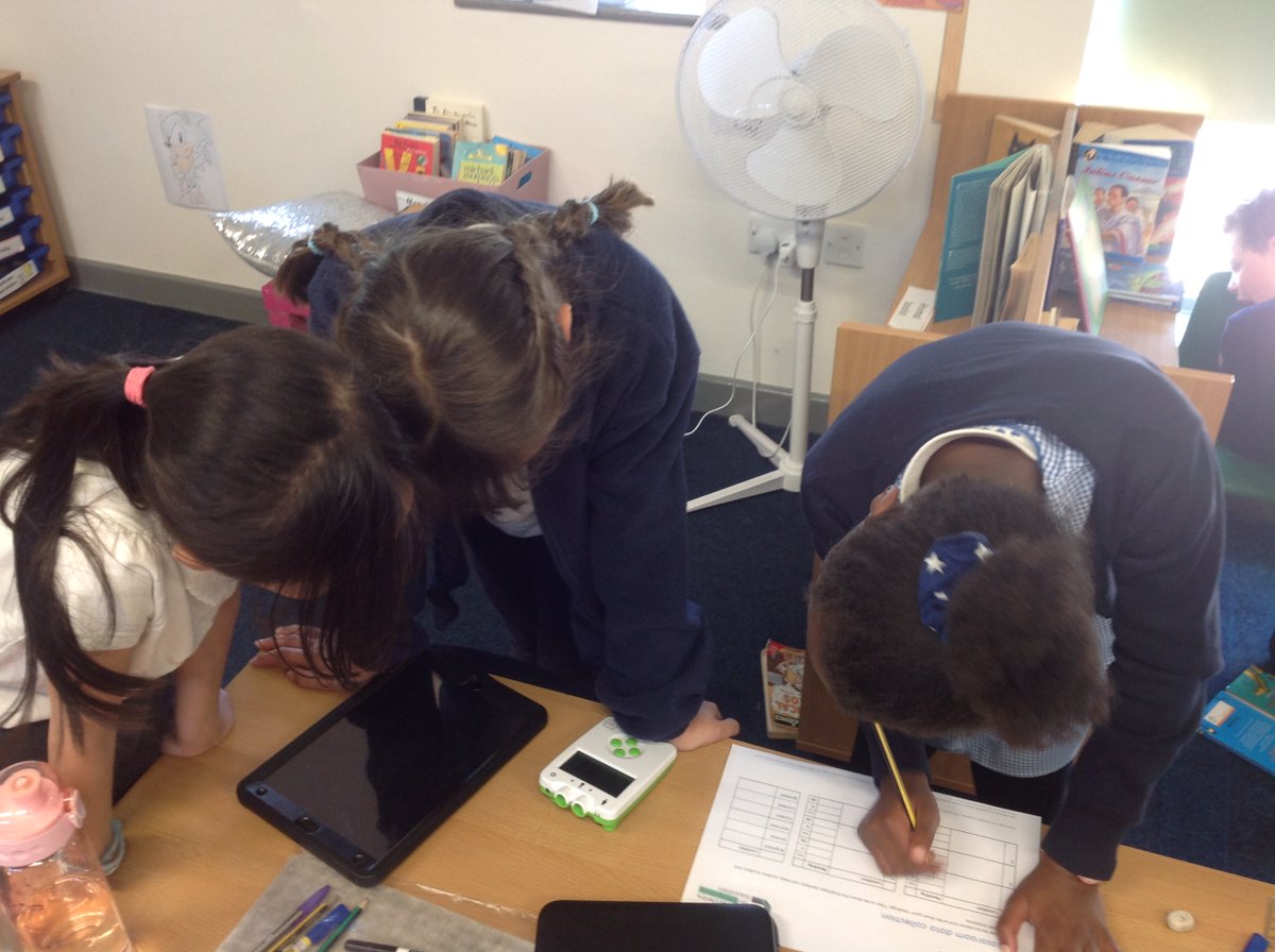 This half term in Computing, we have been learning how to use data loggers to gather and analyse data! #GBS4Computing