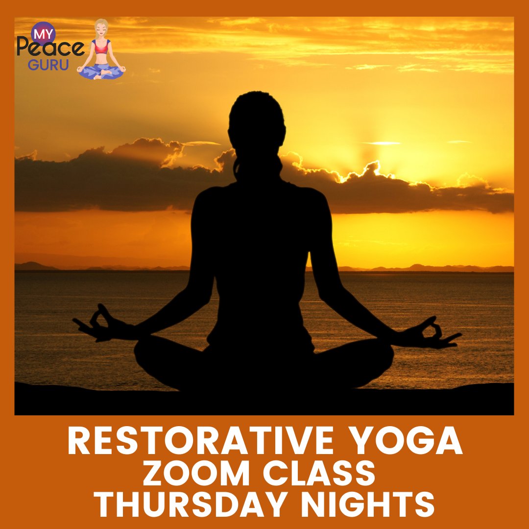 Join us for #restorativeyoga classes from 9 - 10:15 pm EST Thursdays to help you unwind into pure bliss. Designed to calm and relax the nervous system, this is a great class to take before bed! #yoga #yogaeverydamnday #getonyourmat #onlineclass #namaste bit.ly/3qbfJQt