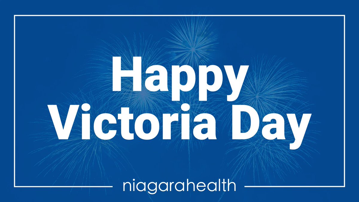 Wishing everyone a safe and happy #VictoriaDay. A special thank you to our dedicated teams who are working to provide care to our community over the long weekend. Your hard work is deeply appreciated!
