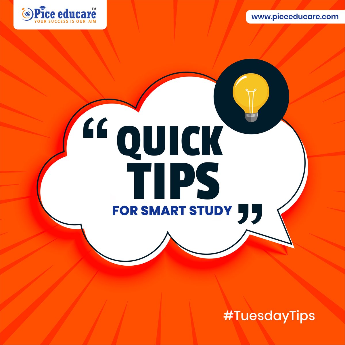 Tuesday Tips! . . . . . . . #TuesdayTips #StudyTips #Students #Education #piceeducare