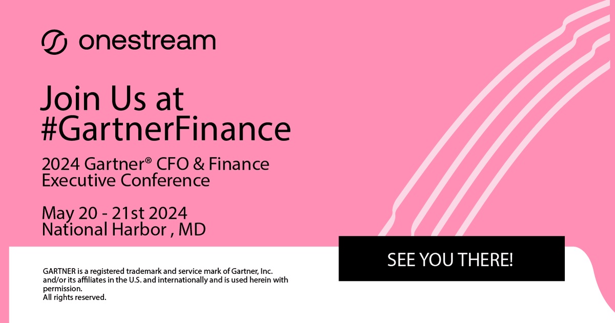 The #GartnerFinance Conference is underway. Hear from Sonoco and OneStream Finance & Analytics experts on how Sonoco is increasing AI adoption by aligning a trusted, secure, and purpose-built AI strategy across enterprise planning processes at our session TODAY at 11:45 AM ET.