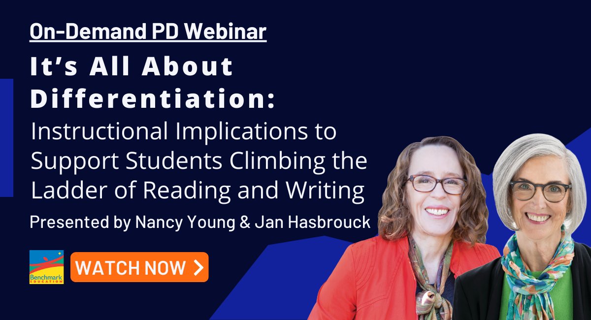 Watch @NancyYoung_ and @janhasbrouck's on-demand webinar that unpacks The Ladder of Reading & Writing infographic. If you find any part of it particularly interesting, please share in the comments! Watch Now: hubs.ly/Q02xjP8Z0