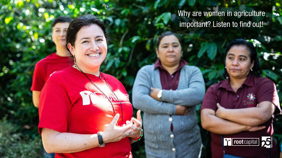 Discover the strength of women farmers and learn how they are overcoming gender barriers in this episode of Social Impact Pioneers from @FightPoverty ft. Leonor Gutiérrez, Root Capital’s Director of the Women in Agriculture Initiative. Listen at podcasts.apple.com/gb/podcast/inv…
