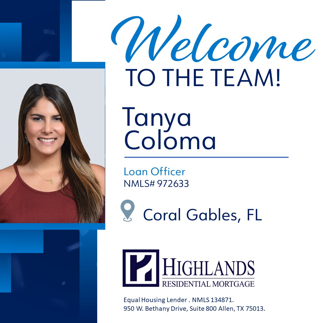 Welcome to the Highlands family, Tanya! We are so excited to have you and can’t wait to see what your future holds!