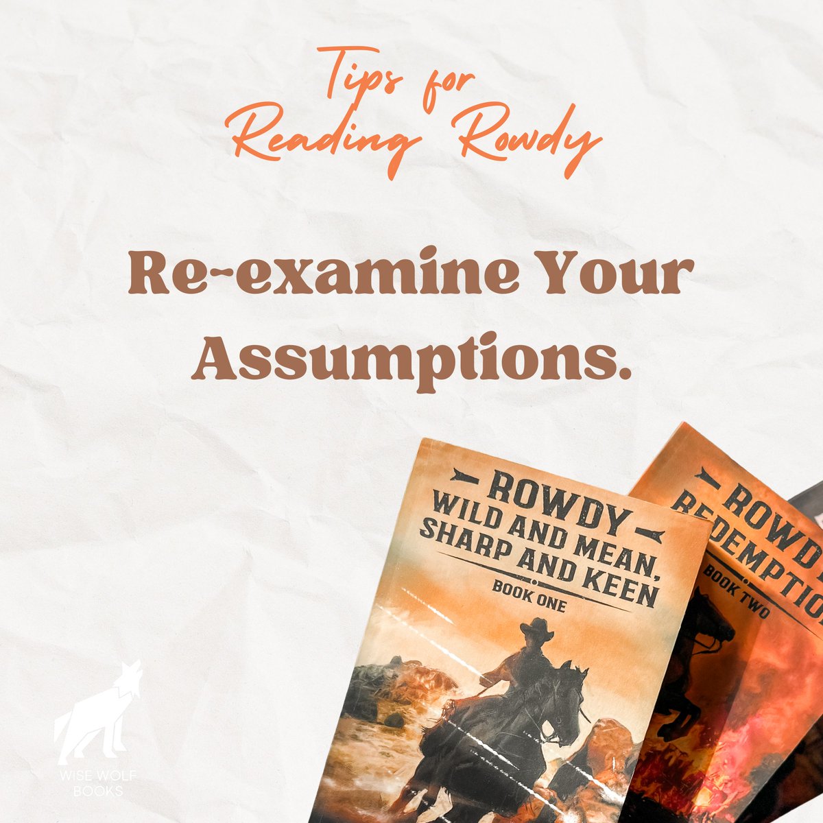 📚🔥 Get Ready for an Explosive Adventure! 🔥📚

From award-winning author Chris Mullen comes Rowdy, an electrifying coming-of-age Western series! A thrilling saga filled with danger, redemption, and unbreakable bonds. Swipe to see some of our expert tips for reading Rowdy!