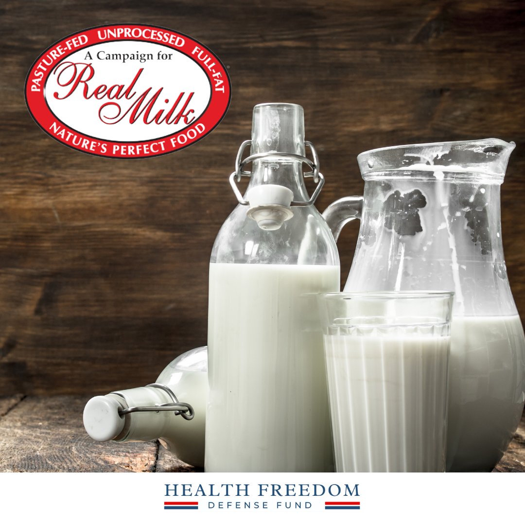 Raw milk. Why do we advocate for it?

Raw milk is a proven healthy, nutritious, nutrient-dense food source. It’s one of nature’s most perfect foods.

Learn more about this superfood >>> realmilk.com to find unpasteurized raw milk near you!

healthfreedomdefense.org/cohf-ep26/