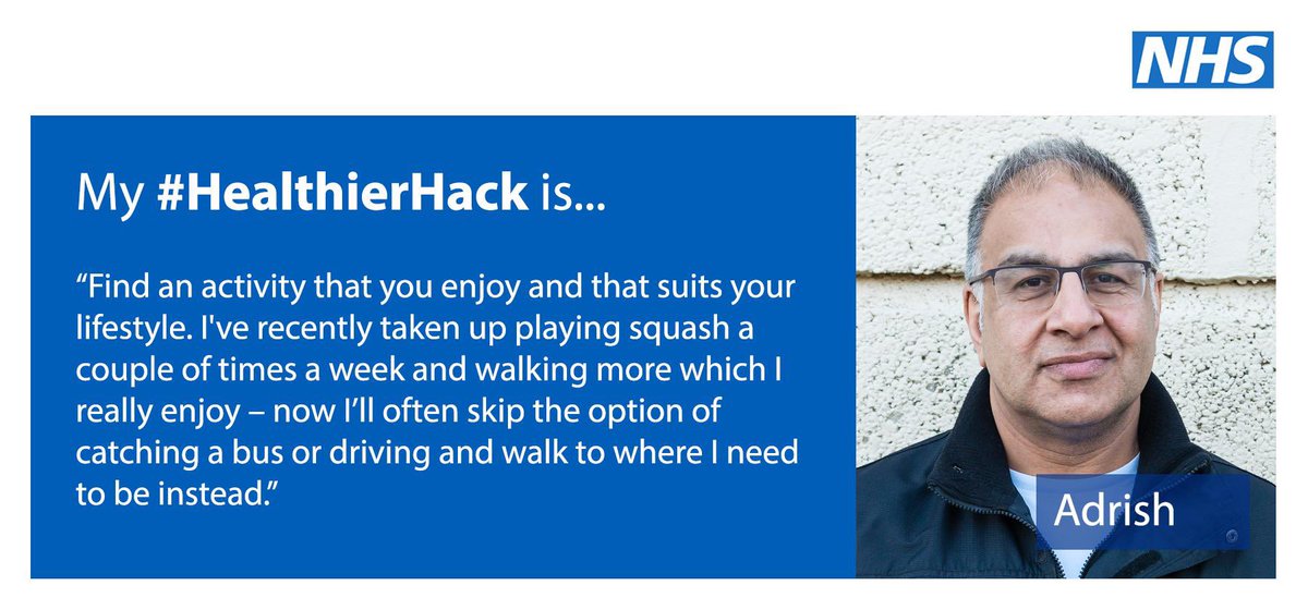 "Find an activity that you enjoy and suits your lifestyle!"  

Share your #HealthierHack for preventing type 2 diabetes this #Type2DiabetesPreventionWeek — we want to hear your tips on staying active and maintaining a healthy diet. 💙