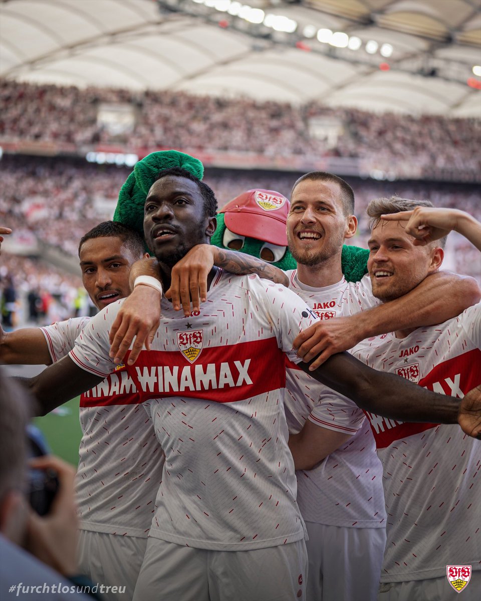 Das ‘V‘ in VfB steht für Vizemeister. 😎

#VfB | #StuttgartInternational