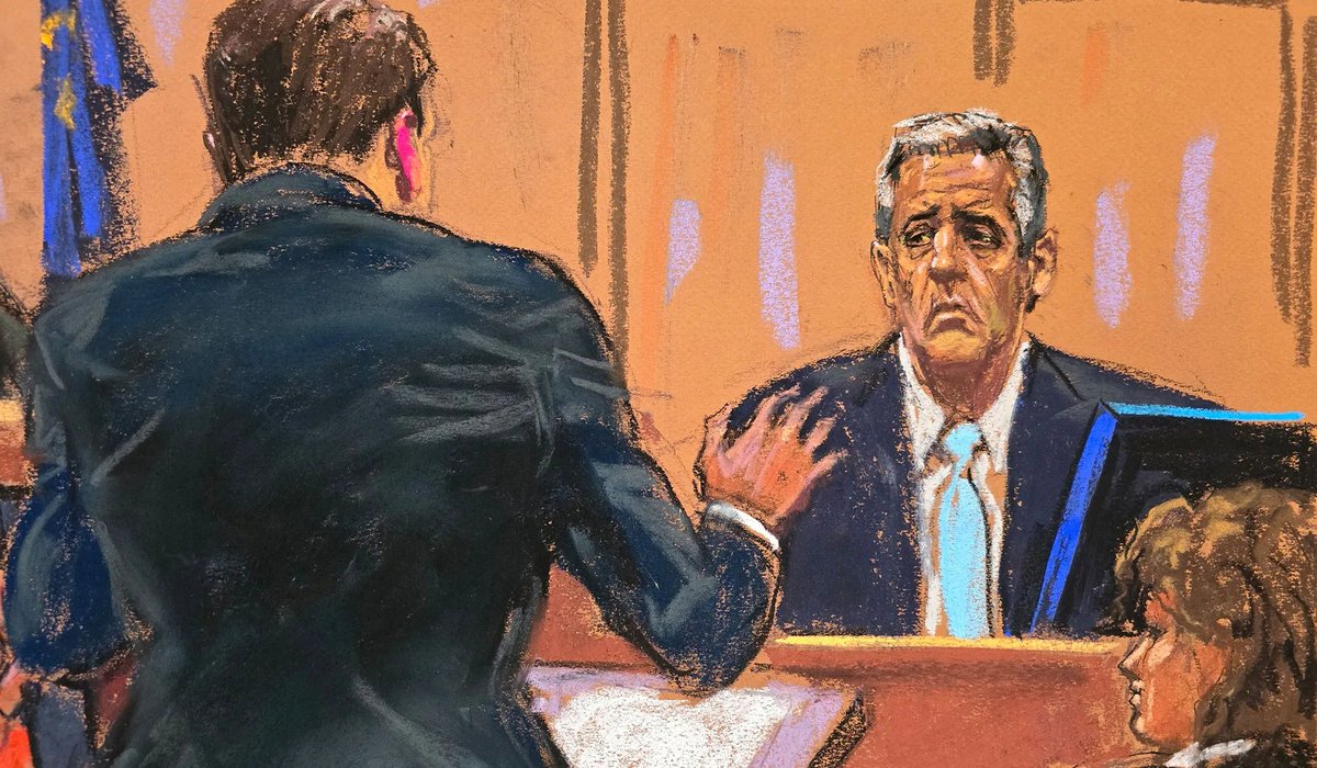 (THREAD) Please RETWEET this thread for anyone seeking live coverage of the final 48 hours of Michael Cohen’s testimony at Trump’s trial on 34 felonies in NYC. The author—a NYT-bestselling Trump biographer and former criminal defense attorney—offers critical context and analysis.