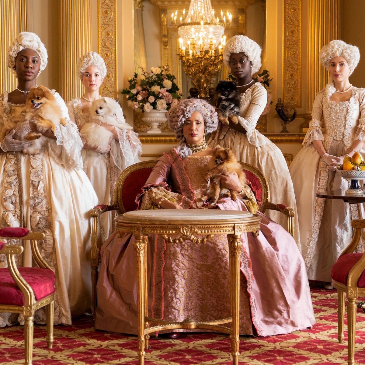 rebexxxxa's tweet image. bridgerton is cocomelon for adult women (bright colors, pretty sounds, absolutely zero stakes)