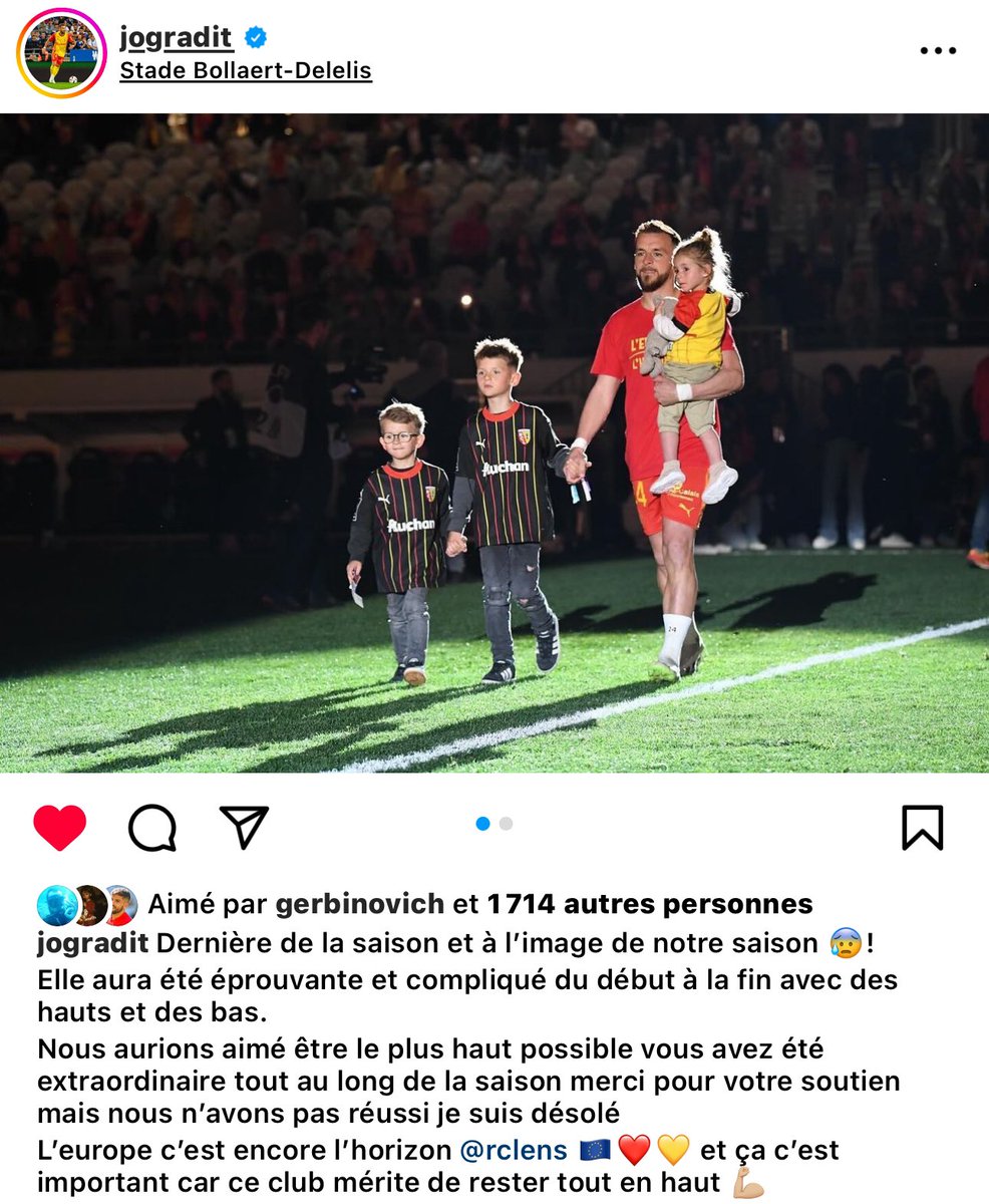 MERCI JO 🫡 
On ne souligne pas assez le travail de cet homme 
#RCLens