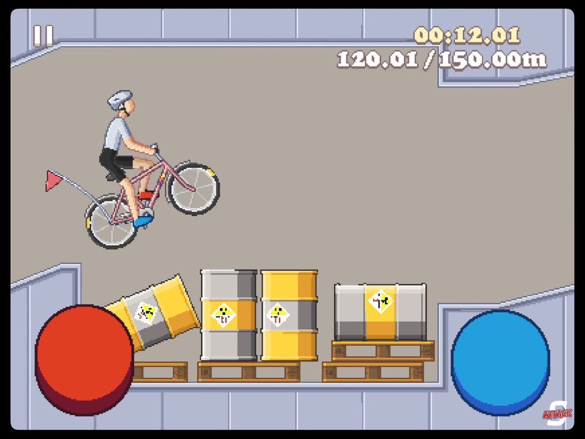 Recently released physics-based biking game, Basic Biking iOS #SNAPPReview! 🚲
snappattack.com/2024/05/20/bas…

#mobilegames #indiegames #indiedev #pixelart #iOSgame #gaming #videogames #mobile #iOS